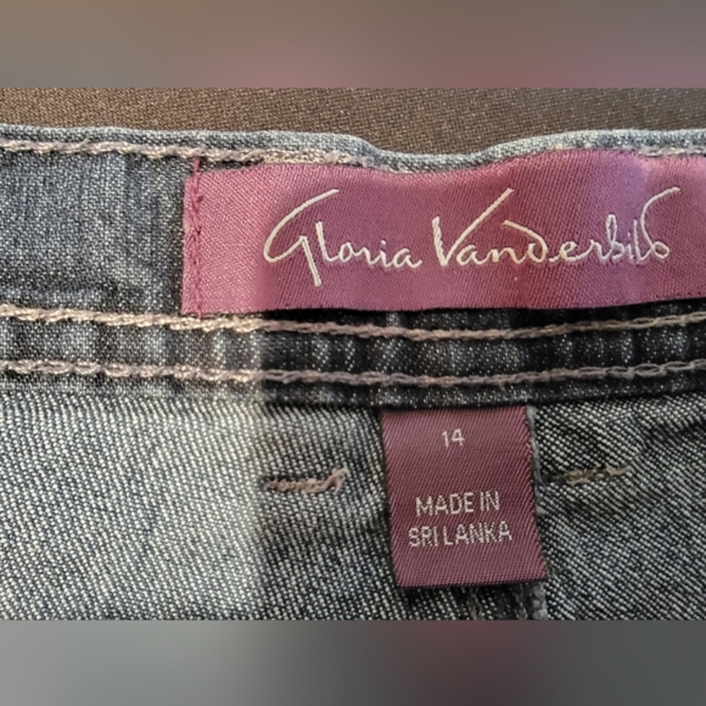 Vintage Gloria Vanderbilt Women's Jeans Size 14 28" Inseam - Picture 5 of 7